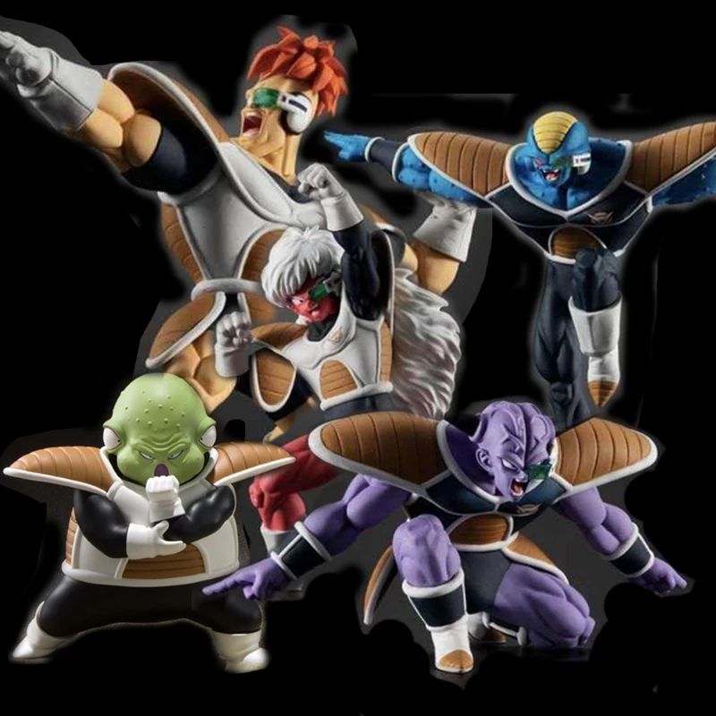 Amine Dragon Ball Figure Ginyu Force Jeice Ginyu Guldo Recoom Burter Action Figures PVC Collection Model Toys for Children Gifts
Amine Dragon Ball Figure Ginyu Force Jeice Ginyu Guldo Recoom Burter Action Figures PVC Collection Model Toys for Children Gifts
