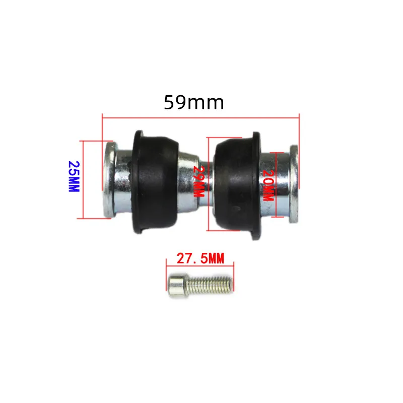 Bike lock Screws Shock Absorbing Frame Connector Mountain Bike Rubber Sleeve Movable Axle
Bike lock Screws Shock Absorbing Frame Connector Mountain Bike Rubber Sleeve Movable Axle