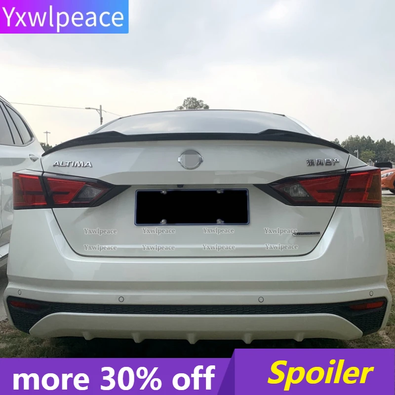 For Nissan Altima Teana Spoiler 2019 2020 2021 High Quality ABS Plastic Unpainted Primer Rear Trunk Lip Wing
For Nissan Altima Teana Spoiler 2019 2020 2021 High Quality ABS Plastic Unpainted Primer Rear Trunk Lip Wing