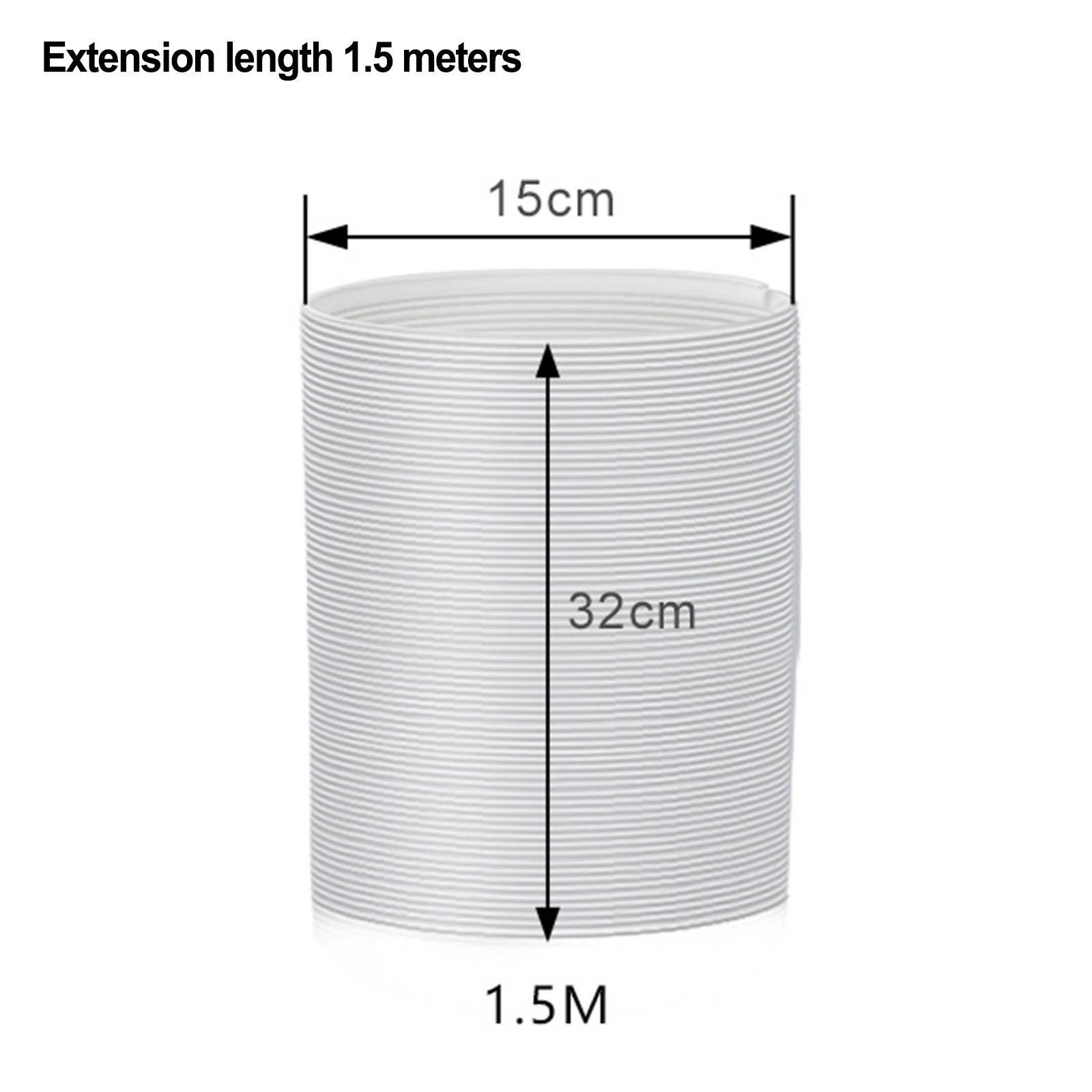 150/200CM Universal Duct Extension Pipe Telescopic Tube Ventilator Pipe Air Conditioner Exhaust Hose Air System Vent Accessories
150/200CM Universal Duct Extension Pipe Telescopic Tube Ventilator Pipe Air Conditioner Exhaust Hose Air System Vent Accessories