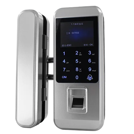 Security Home Office Glass Door Fingerprint Password 125Khz Card Digital Electronic Smart Lock
Security Home Office Glass Door Fingerprint Password 125Khz Card Digital Electronic Smart Lock