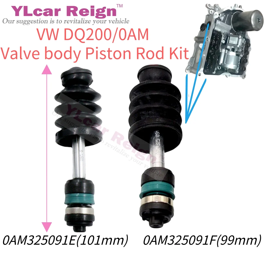 DQ200 0AM OAM 7Speed DSG Automatic Transmission Vale Body Piston Push Rod Kit 0AM325091E 0AM325091F 0AM325091 for VW Golf Skoda
DQ200 0AM OAM 7Speed DSG Automatic Transmission Vale Body Piston Push Rod Kit 0AM325091E 0AM325091F 0AM325091 for VW Golf Skoda