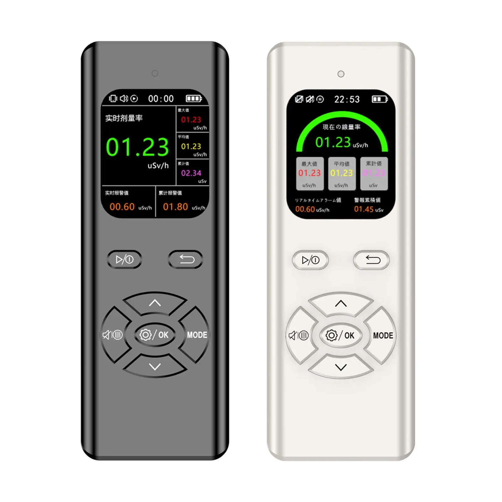 Geiger Counter Nuclear Radiation Tester 48mm Tube 11cm Length Portable Sound, Light and Vibration Alarm Compact IP67 Waterproof
Geiger Counter Nuclear Radiation Tester 48mm Tube 11cm Length Portable Sound, Light and Vibration Alarm Compact IP67 Waterproof