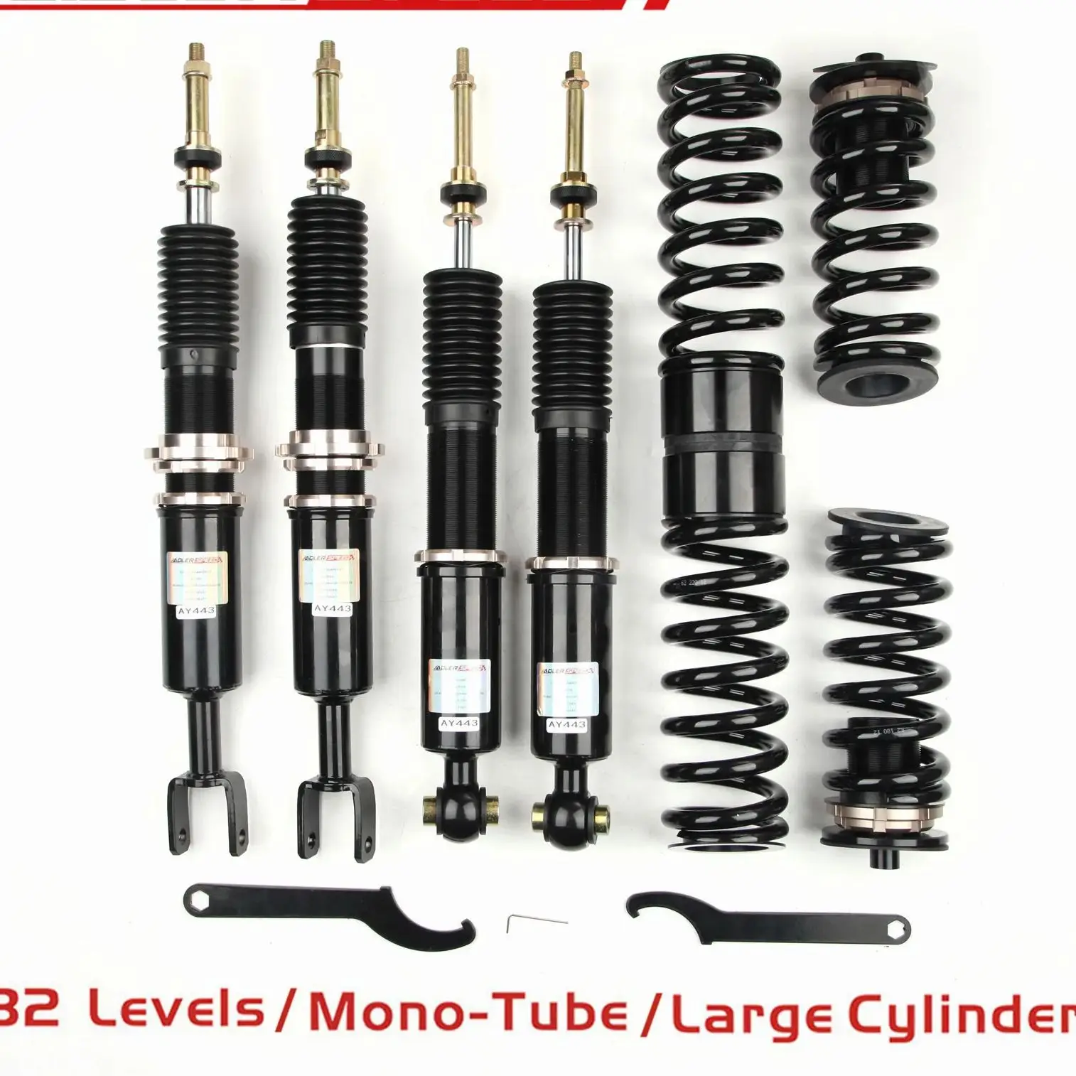 

ADLERSPEED Coilovers For Audi A4 S4 RS4 B6 B7 Lowering Kit Adjust Height Shocks