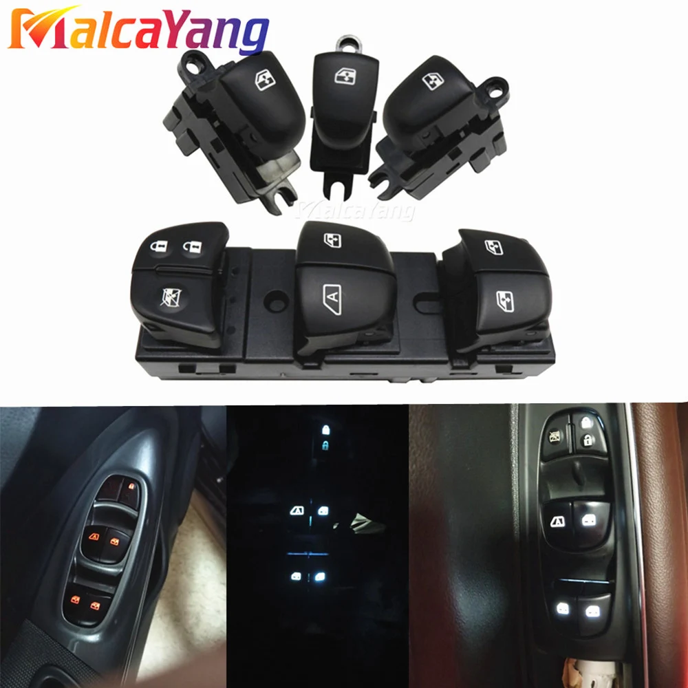 3-Color Selection 1 Set Auto Power Window Switch For Nissan Qashqai/Altima/Sylphy/Tiida/X-Trail 25401-3SH0A 25411-3TA1A
3-Color Selection 1 Set Auto Power Window Switch For Nissan Qashqai/Altima/Sylphy/Tiida/X-Trail 25401-3SH0A 25411-3TA1A