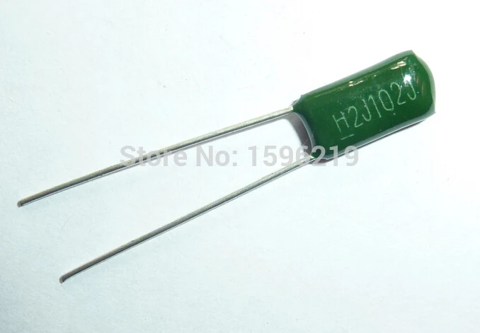 100 шт. Майларовый пленочный конденсатор 630 в 2J102J 1000pF 1nF 2J102 5% полиэфирный пленочный конденсатор
100 шт. Майларовый пленочный конденсатор 630 в 2J102J 1000pF 1nF 2J102 5% полиэфирный пленочный конденсатор
