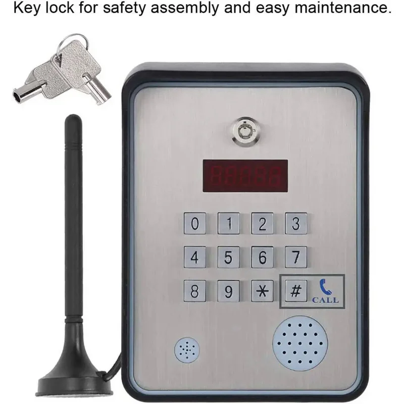 400 users 2G or GSM Access Control System Controller Board Kit Rfid Lock Wireless Intercom Entry System Waterproof for Apartment
400 users 2G or GSM Access Control System Controller Board Kit Rfid Lock Wireless Intercom Entry System Waterproof for Apartment