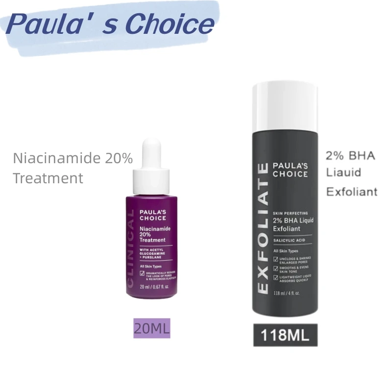 2pcs Paula‘s Choice Skin Care Niacinamide 20% Treatment With Glucosamine + Purslane Repair For All Skin Types Paula Choice 20ml
2pcs Paula‘s Choice Skin Care Niacinamide 20% Treatment With Glucosamine + Purslane Repair For All Skin Types Paula Choice 20ml