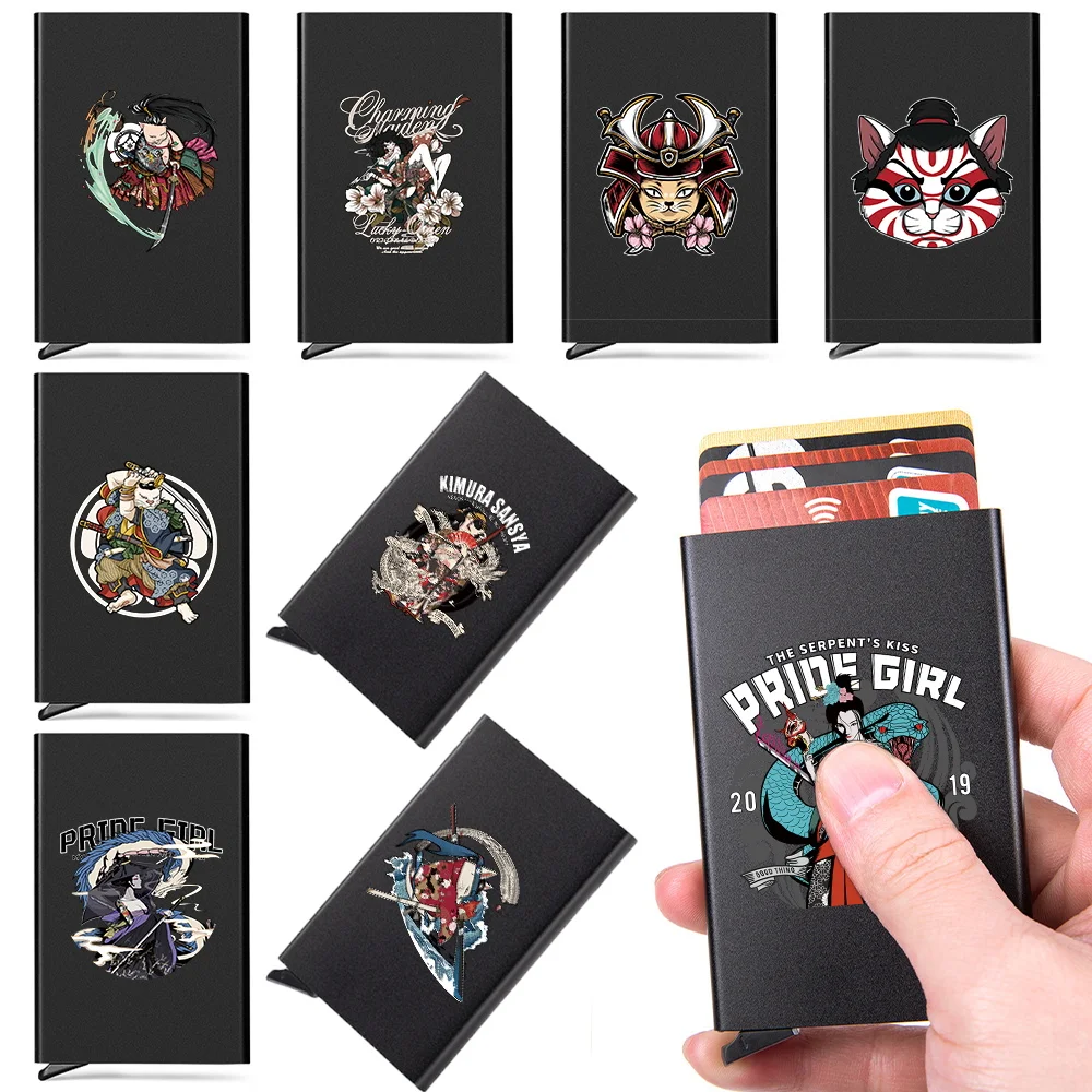 ID Credit Bank Card Holder Wallet Men Anti Rfid Blocking Automatic Pop Up Protected Slim Mini Money Wallets Case Samurai Pattern
ID Credit Bank Card Holder Wallet Men Anti Rfid Blocking Automatic Pop Up Protected Slim Mini Money Wallets Case Samurai Pattern