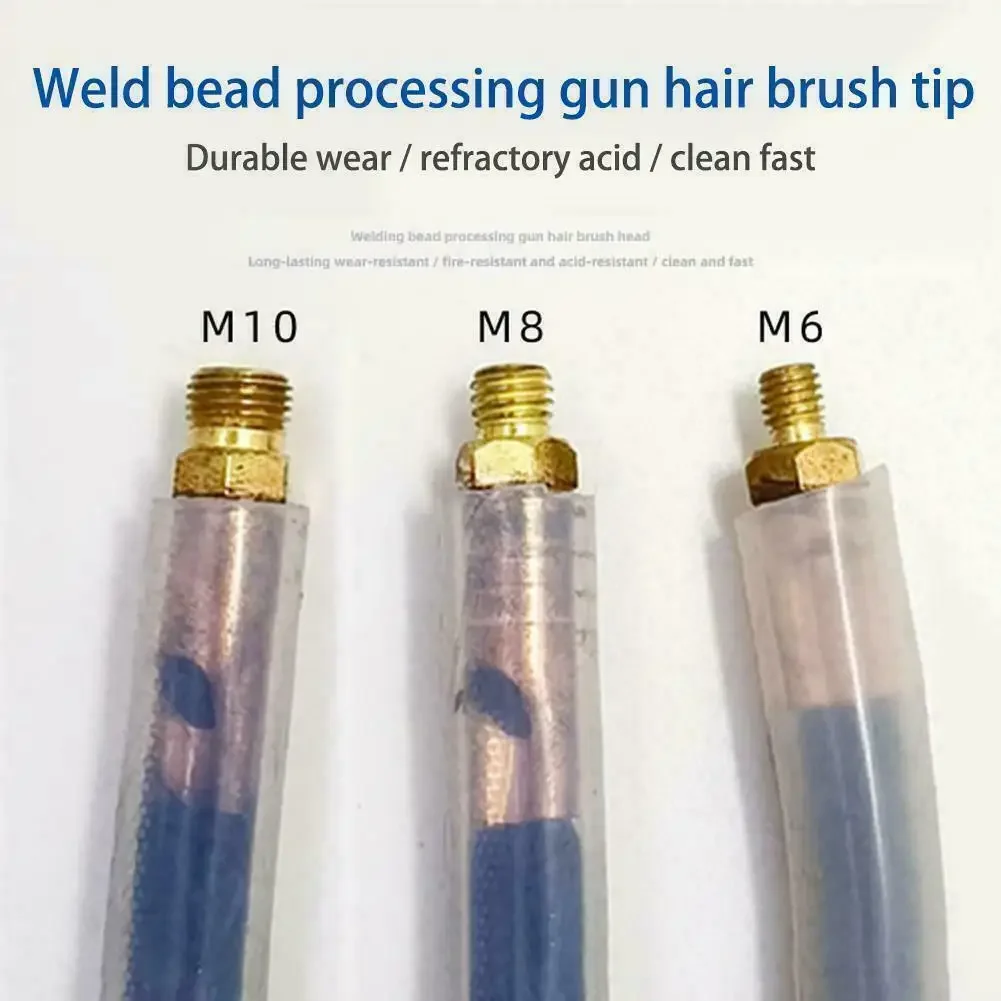 Pickling TIG WIG MIG Brush M6/8/10 Brush Cover Cleaning Weld Cleaner Carbon Fiber Conductive Material Copper Machine Welding
Pickling TIG WIG MIG Brush M6/8/10 Brush Cover Cleaning Weld Cleaner Carbon Fiber Conductive Material Copper Machine Welding
