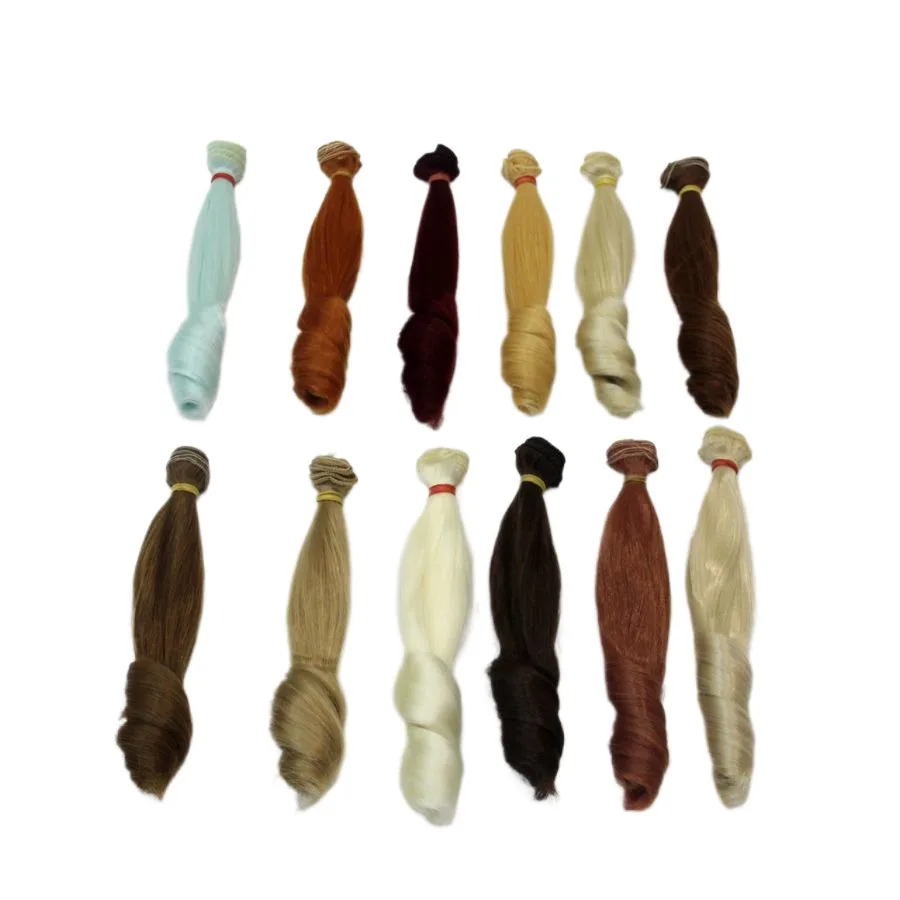 1pcs 20*100cm High Temperature Fiber Fashion Imitation Wool Roll Doll Hair Wefts for DIY BJD Doll wigsFor Russian handmade dolls
1pcs 20*100cm High Temperature Fiber Fashion Imitation Wool Roll Doll Hair Wefts for DIY BJD Doll wigsFor Russian handmade dolls
