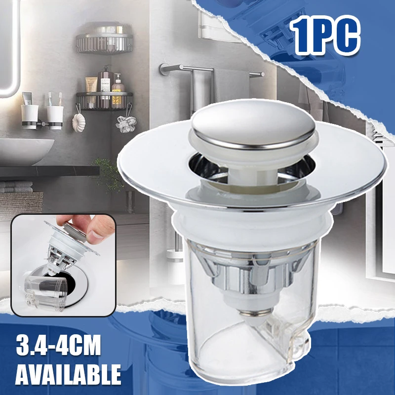 Electroplated Drain Filter Bounce Core Sink Filter for Bathroom Basin Pop-Up Sink Strainer Bathtub Stopper Sink Drain Accessory
Electroplated Drain Filter Bounce Core Sink Filter for Bathroom Basin Pop-Up Sink Strainer Bathtub Stopper Sink Drain Accessory
