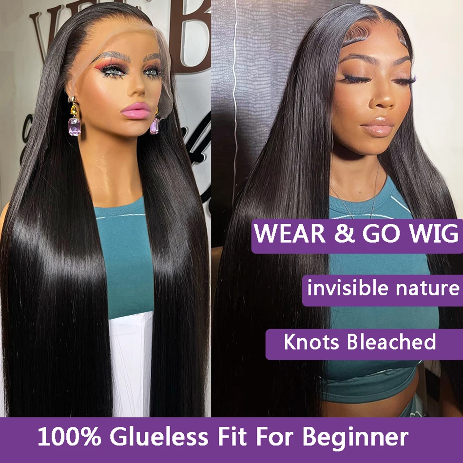 Wear And Go Glueless Human Hair Wig 180% Straight 13x6 HD Lace Frontal Wigs For Women Glueless Preplucked Human Wigs Ready To Go
Wear And Go Glueless Human Hair Wig 180% Straight 13x6 HD Lace Frontal Wigs For Women Glueless Preplucked Human Wigs Ready To Go