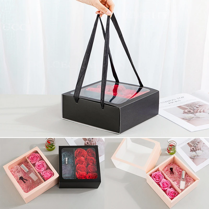 Flower Gift Box Portable Flower Box Birthday Gift Box Eternal Flower Box Lipstick Gift Box Valentine'S Day Flower Box Folding
Flower Gift Box Portable Flower Box Birthday Gift Box Eternal Flower Box Lipstick Gift Box Valentine'S Day Flower Box Folding