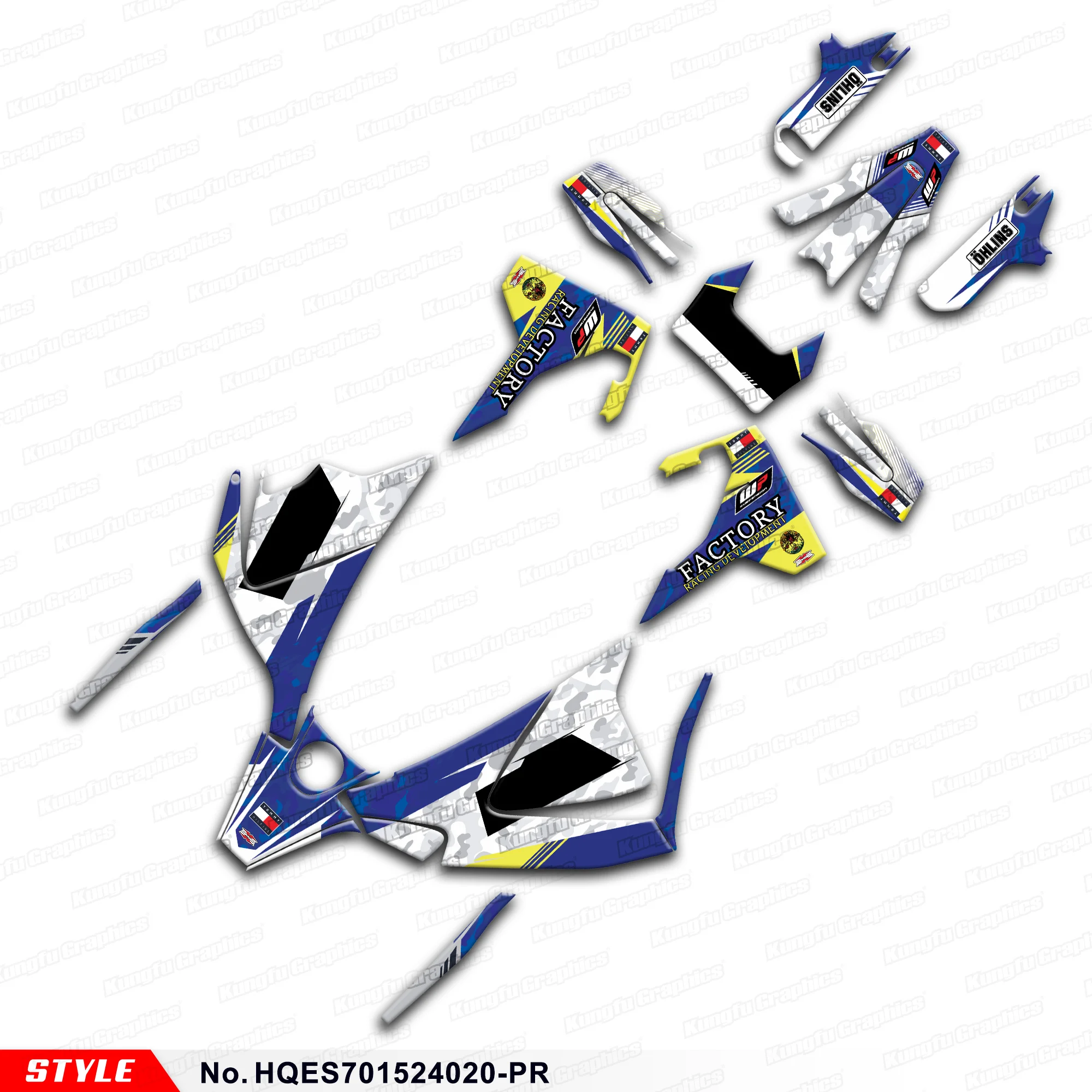 Aftermarket Enduro Stickers Kit Graphics для Husqvarna Enduro Supermoto 701 2015-2024, HQES701524020-PR
Aftermarket Enduro Stickers Kit Graphics для Husqvarna Enduro Supermoto 701 2015-2024, HQES701524020-PR