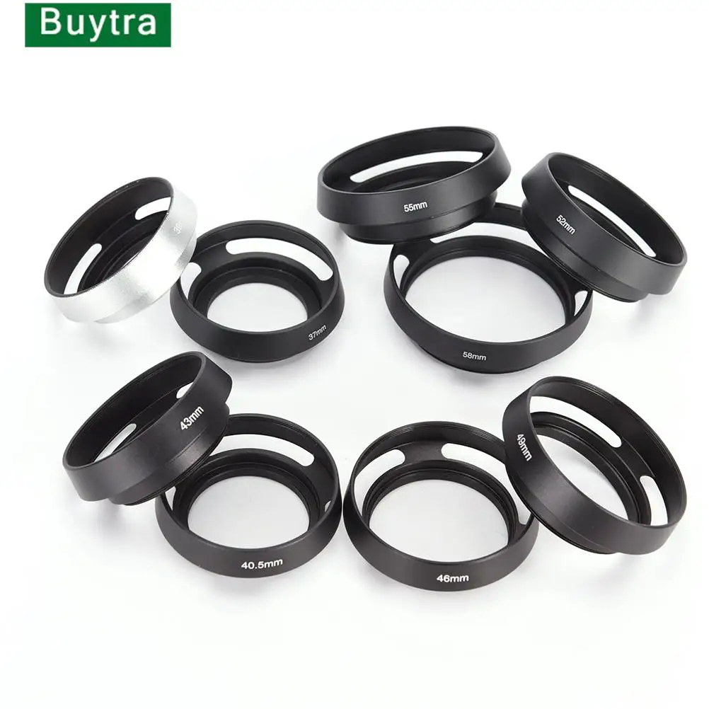 Черная металлическая бленда объектива камеры для объектива Leica Canon Nikon 37 39 40,5 43 46 49 52 55 58 62 67 мм
Черная металлическая бленда объектива камеры для объектива Leica Canon Nikon 37 39 40,5 43 46 49 52 55 58 62 67 мм