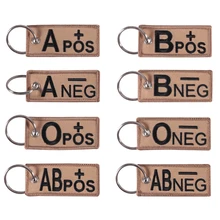 Fashion Blood Type Keychains Chapter A+B+AB+O+ Front POS Negative NEG Blood Type Group Tactical Military Emergency Keychain
Fashion Blood Type Keychains Chapter A+B+AB+O+ Front POS Negative NEG Blood Type Group Tactical Military Emergency Keychain