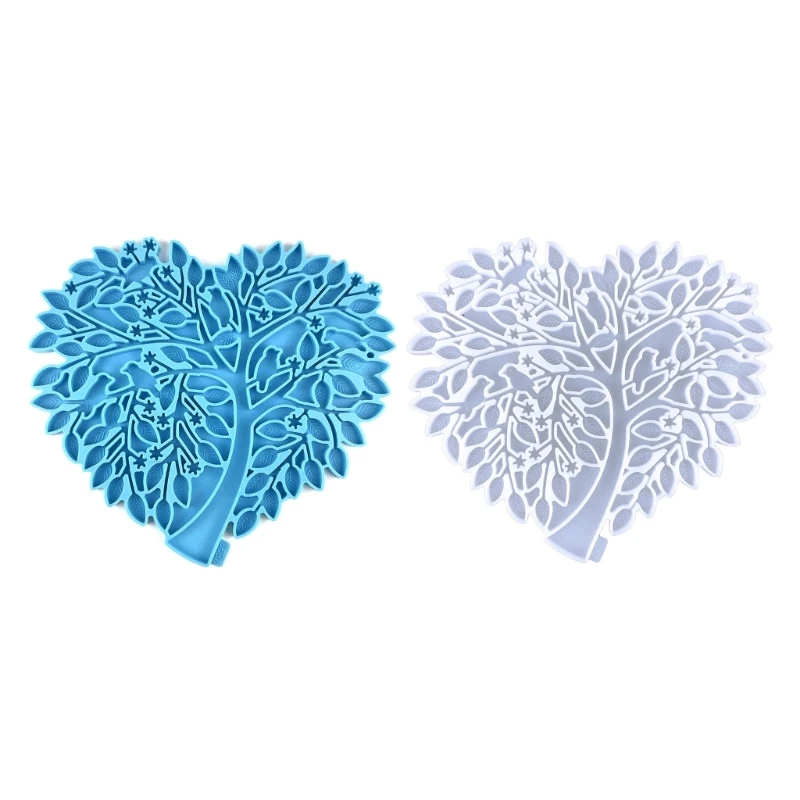 

Wall Decoration Mold Wall Hanging Silicone Mould Heart Epoxy Casting Mold for DIY Home Decors