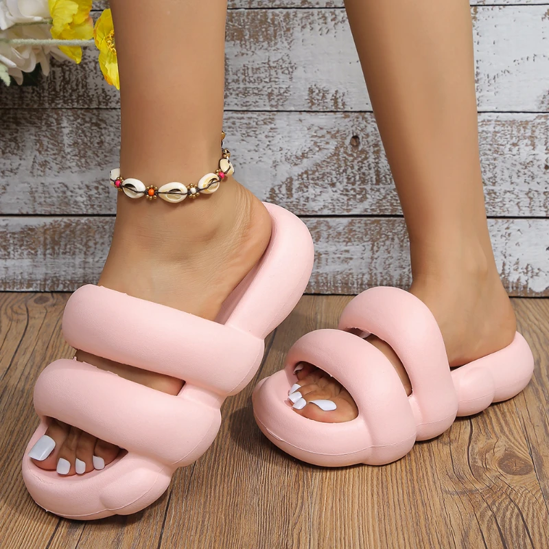 Women's Platform Slippers 2023 Summer New Soft Sole EVA Non-slip Bathroom Slides Shoes for Women Fashion Ladies Casual Shoes
Women's Platform Slippers 2023 Summer New Soft Sole EVA Non-slip Bathroom Slides Shoes for Women Fashion Ladies Casual Shoes