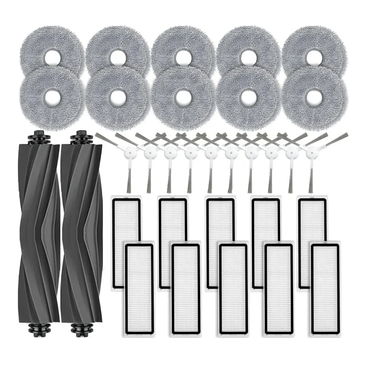 For Dreame Bot L10 Prime / L10S Pro Accessories Main Side Brush Hepa Filter Mop Cloth Replacement Spare Parts
For Dreame Bot L10 Prime / L10S Pro Accessories Main Side Brush Hepa Filter Mop Cloth Replacement Spare Parts