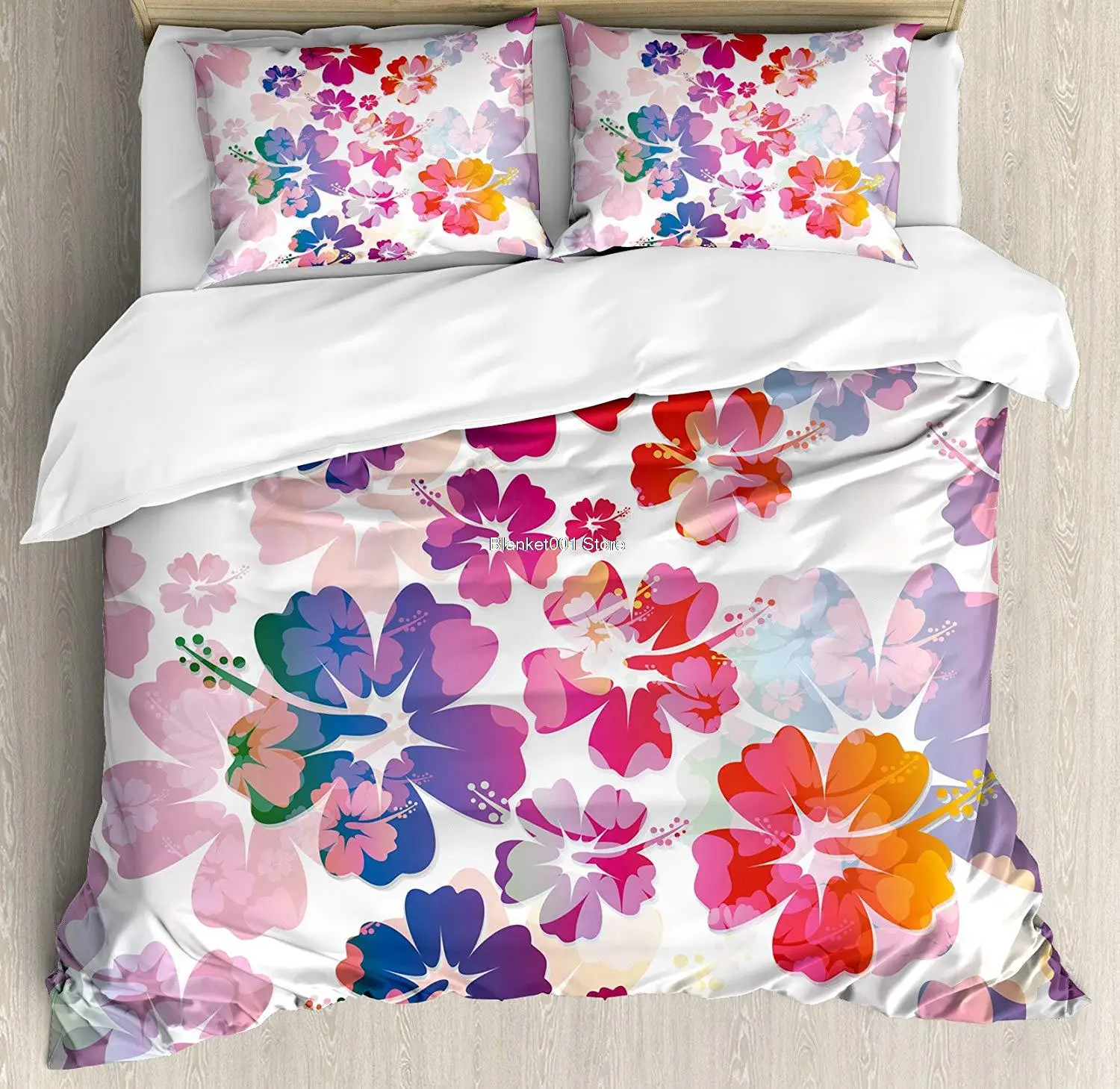 Hawaiian Duvet Cover Set by Ambesonne Exotic Floral Print Island Theme Tropical Hawaii Flowers Pattern Art Print 3 Piece Bedding
Hawaiian Duvet Cover Set by Ambesonne Exotic Floral Print Island Theme Tropical Hawaii Flowers Pattern Art Print 3 Piece Bedding