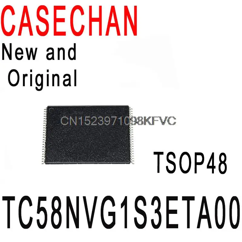 

5 шт., новые и оригинальные флэш-карты памяти TC58NVG1S3, 256 Мб SMD, флэш-память, флэш-микросхема TC58NVG1S3ETA00