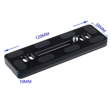 120mm Aluminium Camera Quick Release Plate For Canon Nikon Sony DSLR Benro Arca Swiss Tripod Ball Head
120mm Aluminium Camera Quick Release Plate For Canon Nikon Sony DSLR Benro Arca Swiss Tripod Ball Head