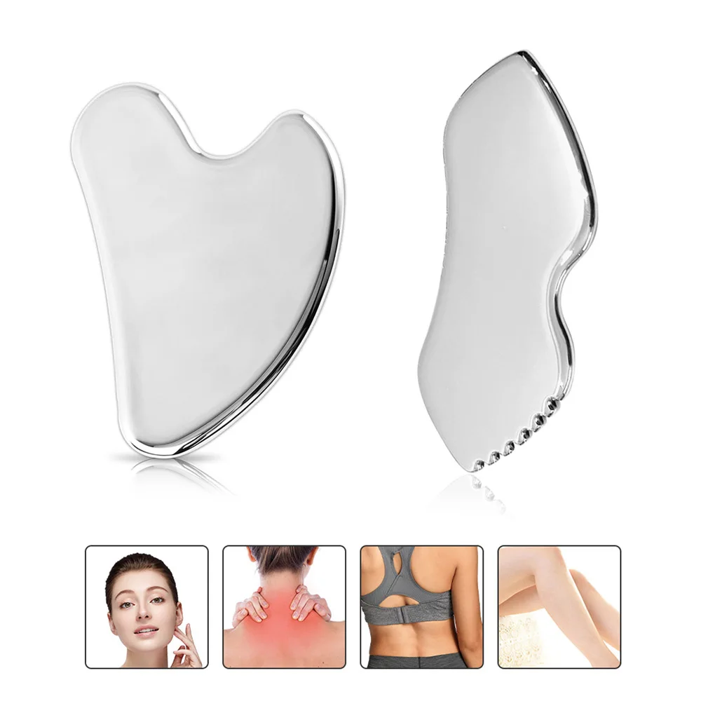 Stainless Steel Gua Sha Facial Tool Face Lift Massager for Face Gua Sha Board Skin Face Relax Sliming Beauty Eye Neck Thin Lift
Stainless Steel Gua Sha Facial Tool Face Lift Massager for Face Gua Sha Board Skin Face Relax Sliming Beauty Eye Neck Thin Lift