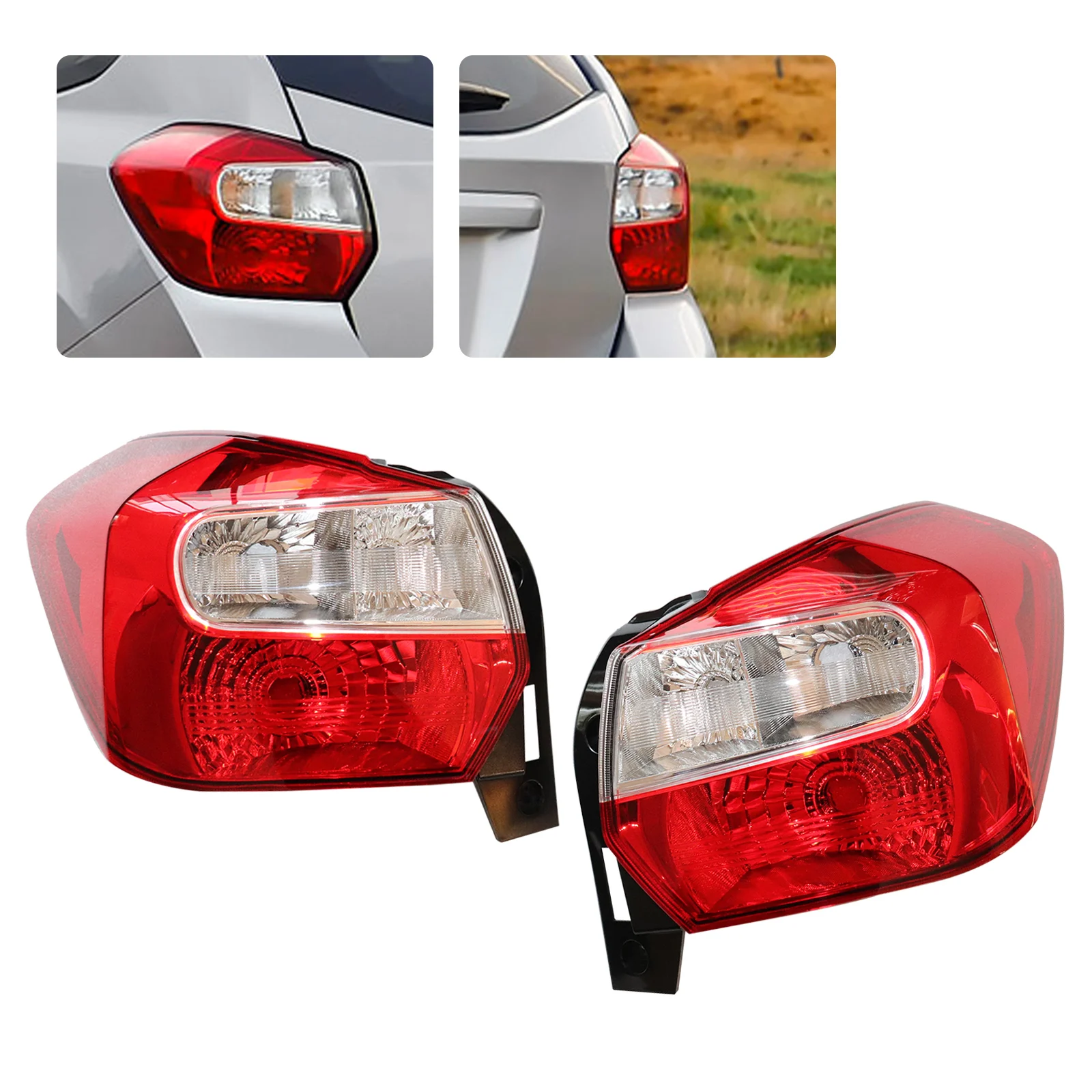 1 Pair Set Tail Lights Black For 2012-2016 Subaru Impreza 2013-2015 XV Crosstrek Left or Right
1 Pair Set Tail Lights Black For 2012-2016 Subaru Impreza 2013-2015 XV Crosstrek Left or Right