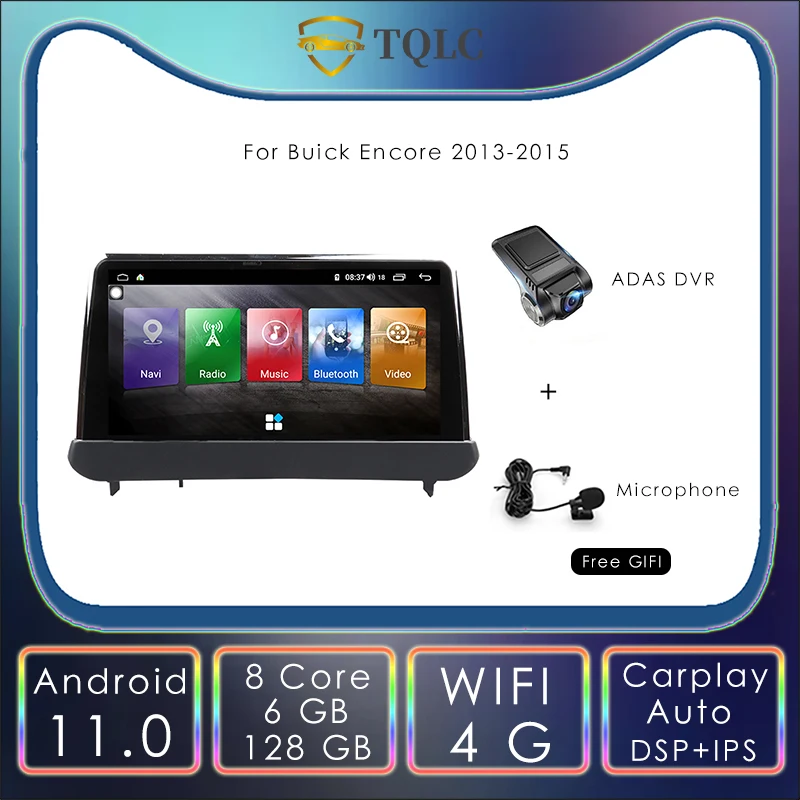 Android 13.0 Car Radio Stereo For Buick Encore 9.66 Inch Carplay GPS Wifi Multimedia System Navigation Head Unit 2013-2015
Android 13.0 Car Radio Stereo For Buick Encore 9.66 Inch Carplay GPS Wifi Multimedia System Navigation Head Unit 2013-2015