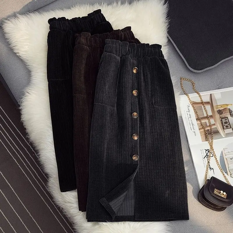New Autumn Mid Length Long Skirt Women's Skirts Office Wear Chic Elegant Woman Clothing Korea Stylish Preppy Style Vintage Skort
New Autumn Mid Length Long Skirt Women's Skirts Office Wear Chic Elegant Woman Clothing Korea Stylish Preppy Style Vintage Skort