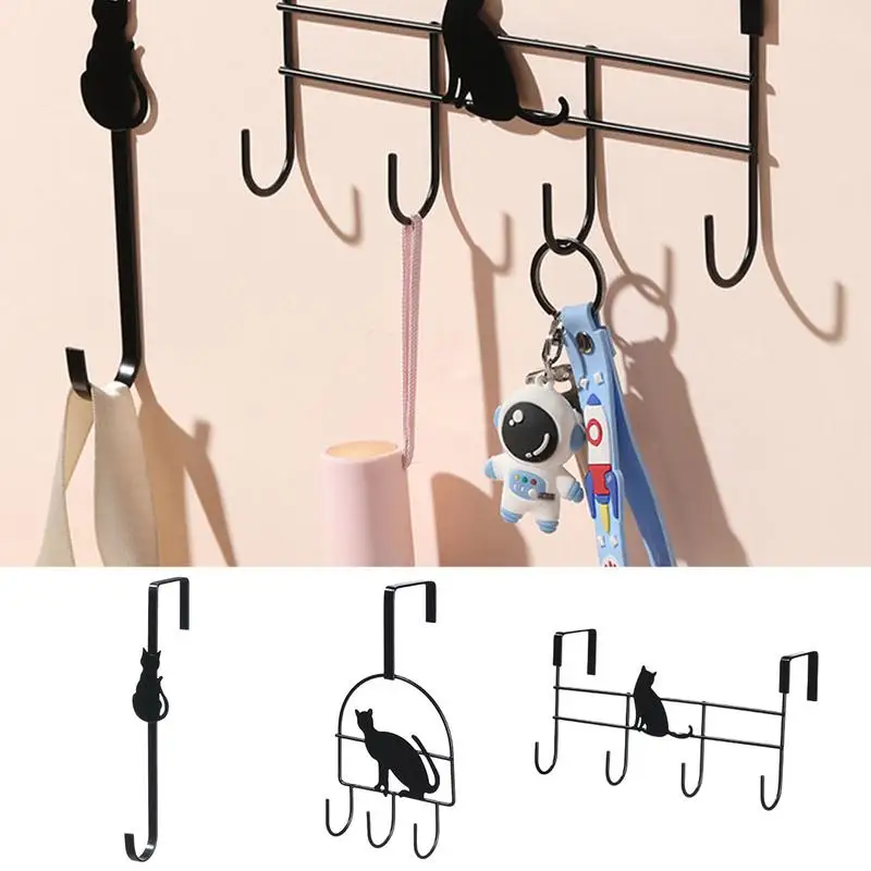 Metal Door Hooks for Hang Clothes Invisible wall-mounted door-back Punch Free Door Hanger Hook traceless storage bag coat hook
Metal Door Hooks for Hang Clothes Invisible wall-mounted door-back Punch Free Door Hanger Hook traceless storage bag coat hook