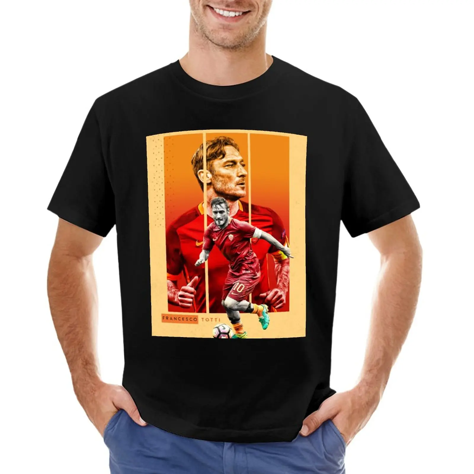 Art Totti Wallpaper T-Shirt T-shirt short Anime t-shirt quick drying t-shirt mens clothes
Art Totti Wallpaper T-Shirt T-shirt short Anime t-shirt quick drying t-shirt mens clothes