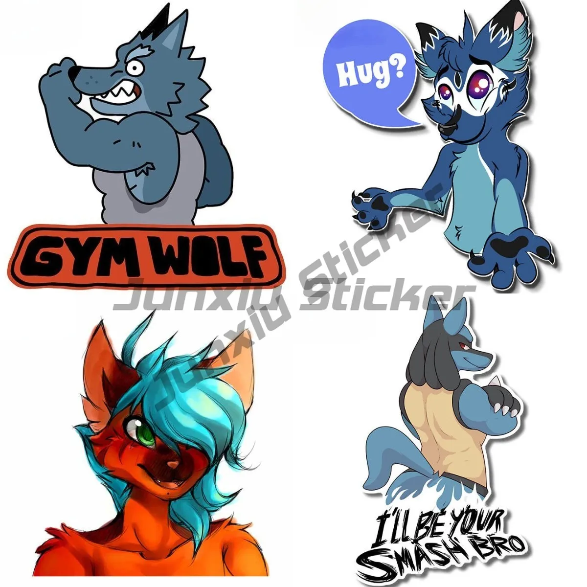 Furry Wolf Warning Car Sticker Anime DIY Sticker Helmet Surfboard Laptop Luggage Suitcase Motor Car Bike Decals Kids Toy
Furry Wolf Warning Car Sticker Anime DIY Sticker Helmet Surfboard Laptop Luggage Suitcase Motor Car Bike Decals Kids Toy