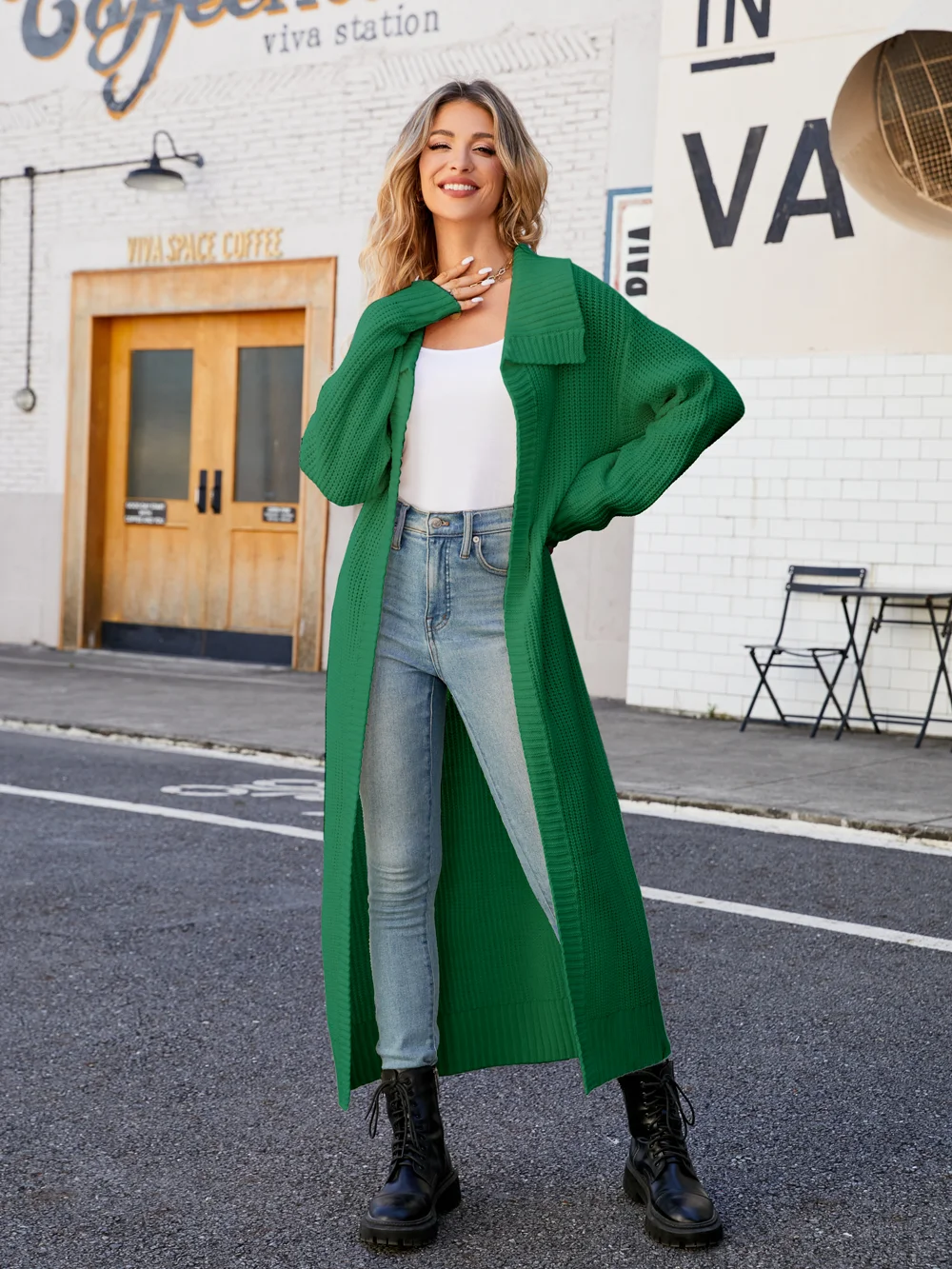 Remelon Solid Casual Loose Knitted Turn-down Collar Women's Sweater Coats 2023 Winter Elegant Office Lady Long Women Clothes
Remelon Solid Casual Loose Knitted Turn-down Collar Women's Sweater Coats 2023 Winter Elegant Office Lady Long Women Clothes