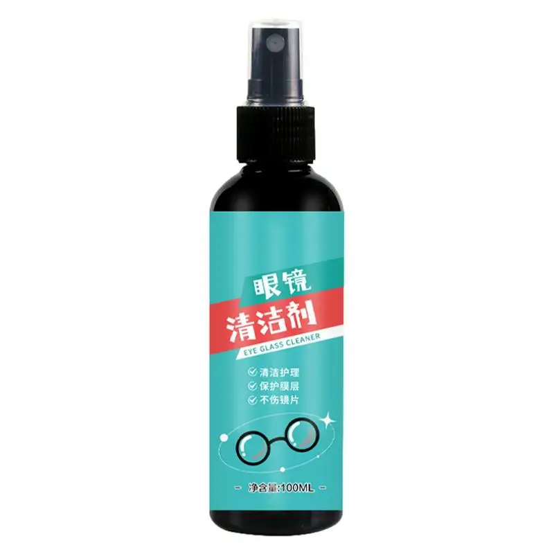 

100ml Multifunctional Eyewear Cleaning Screen Dust Remover Goggles Cleaning Spray Gadgets Stain Remover for Teachers Students