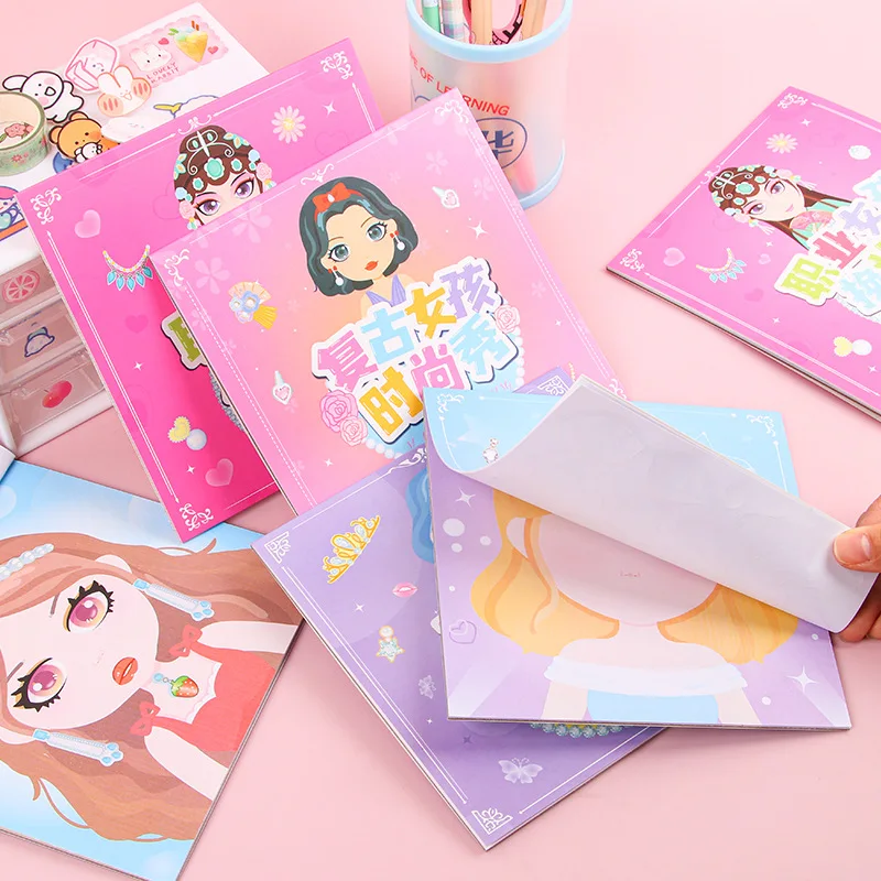 4Pcs Princess Yuanqi Change Stickers Children's Educational Cartoon Cute Diy Stickers Dress Up Girls Handmade Stickers
4Pcs Princess Yuanqi Change Stickers Children's Educational Cartoon Cute Diy Stickers Dress Up Girls Handmade Stickers