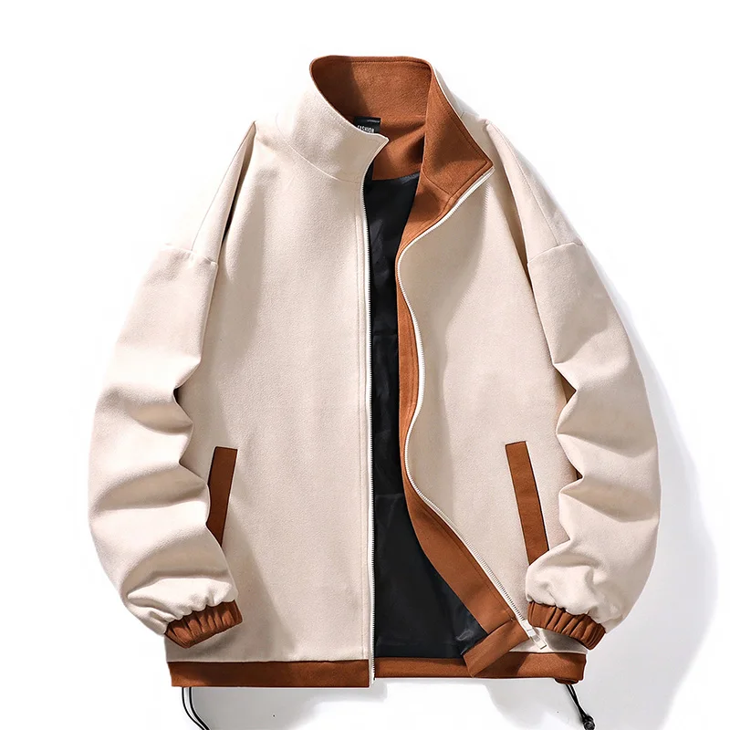 Spring Oversize Bomber Jacket Men Zip Up Baggy Coat Fashion Korean Street Vintage Outerwear Clothing Tops Male Female Plus Size
Spring Oversize Bomber Jacket Men Zip Up Baggy Coat Fashion Korean Street Vintage Outerwear Clothing Tops Male Female Plus Size