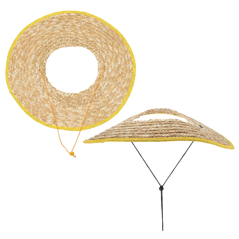 2 Pcs Curtain Goggles Hard Hat Brim Guard Full Visor for Men Lampshade Straw Sunshade Wheat Men's
2 Pcs Curtain Goggles Hard Hat Brim Guard Full Visor for Men Lampshade Straw Sunshade Wheat Men's