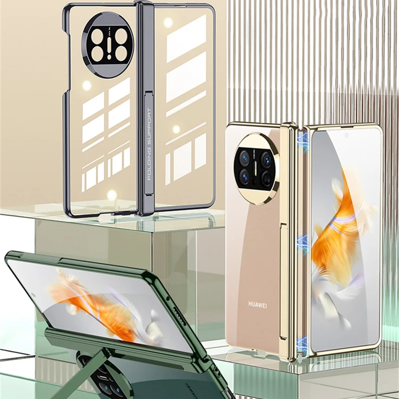 Transparent Plating Capa for Huawei Mate X3 Case Magnetic Hinge Holder Hard Plastic Fundas for Huawei Mate X 3
Transparent Plating Capa for Huawei Mate X3 Case Magnetic Hinge Holder Hard Plastic Fundas for Huawei Mate X 3