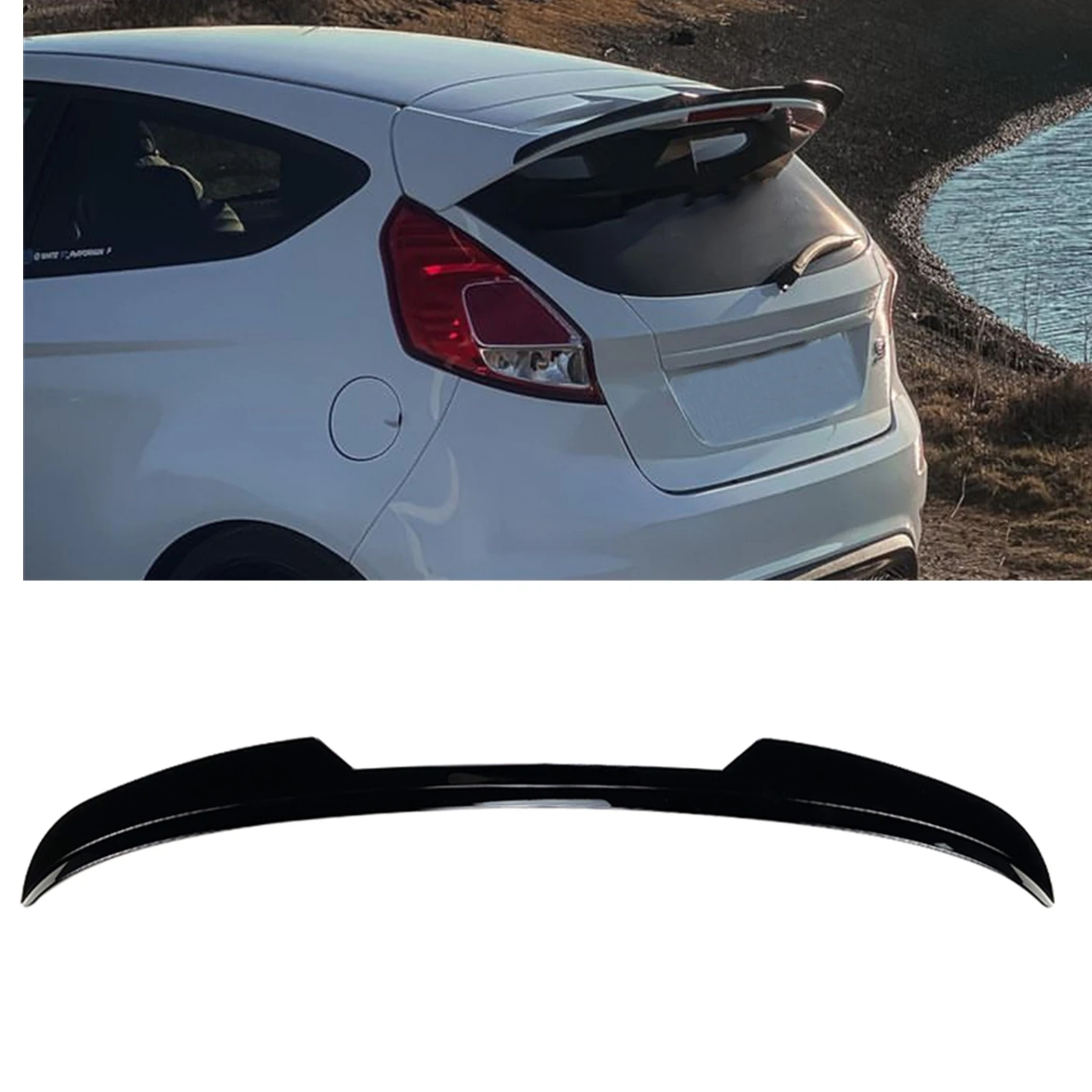 Rear Trunk Roof Spoiler Wing For Ford Fiesta ST-Line MK6 MK6.5 2008-2017 Car Tailgate Lid Window Upper Splitter Lip
Rear Trunk Roof Spoiler Wing For Ford Fiesta ST-Line MK6 MK6.5 2008-2017 Car Tailgate Lid Window Upper Splitter Lip