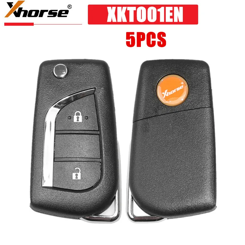 Универсальный пульт дистанционного управления XHORSE XKTO01EN для Toyota, 5 шт./партия, 2 кнопки для VVDI Key Tool и VVDI2 (английская версия)
Универсальный пульт дистанционного управления XHORSE XKTO01EN для Toyota, 5 шт./партия, 2 кнопки для VVDI Key Tool и VVDI2 (английская версия)