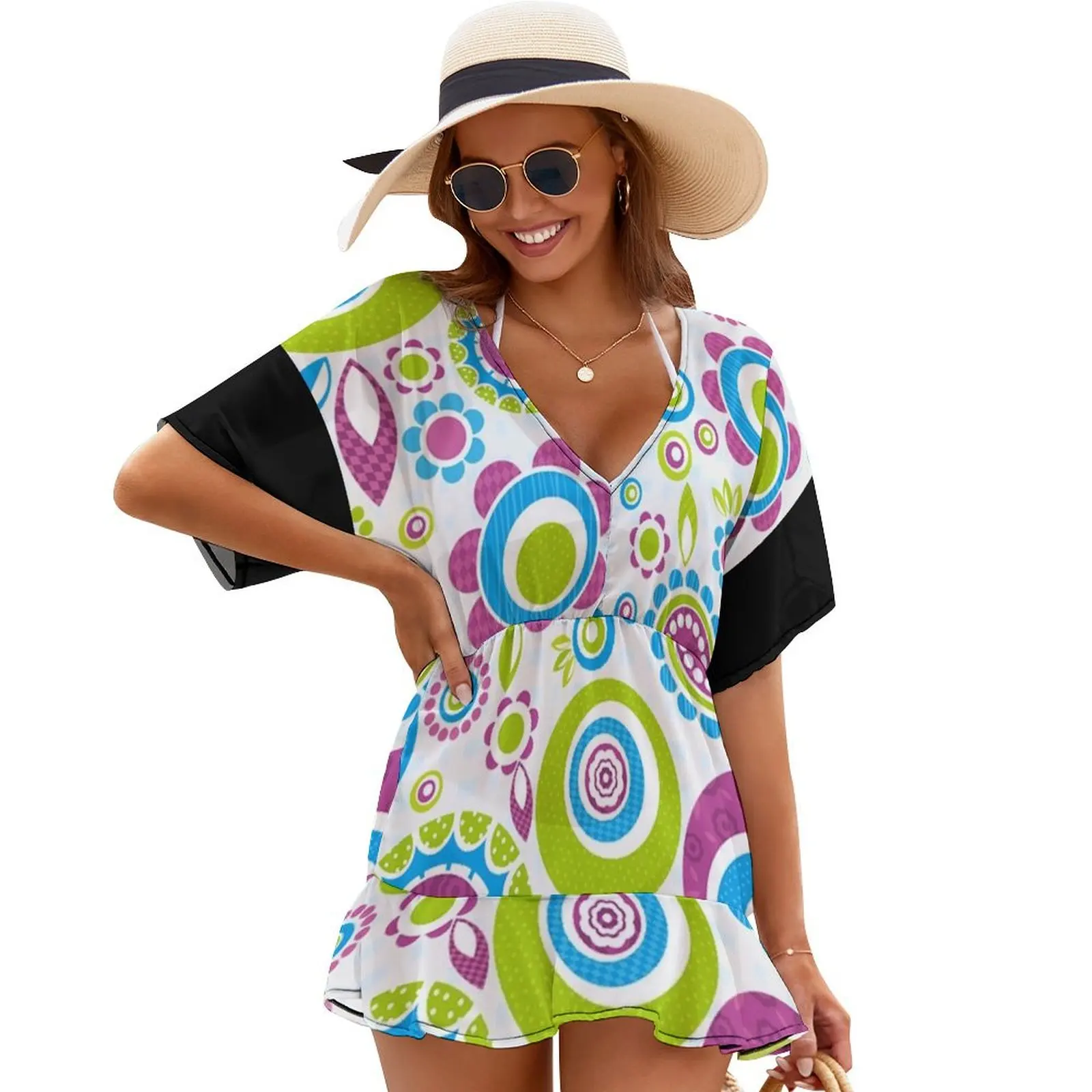 Retro Mod Green, Purple and Aqua Flowers and Abstract Cover Ups women clothing 2024 new arrivals womans clothing Evening dresses
Retro Mod Green, Purple and Aqua Flowers and Abstract Cover Ups women clothing 2024 new arrivals womans clothing Evening dresses