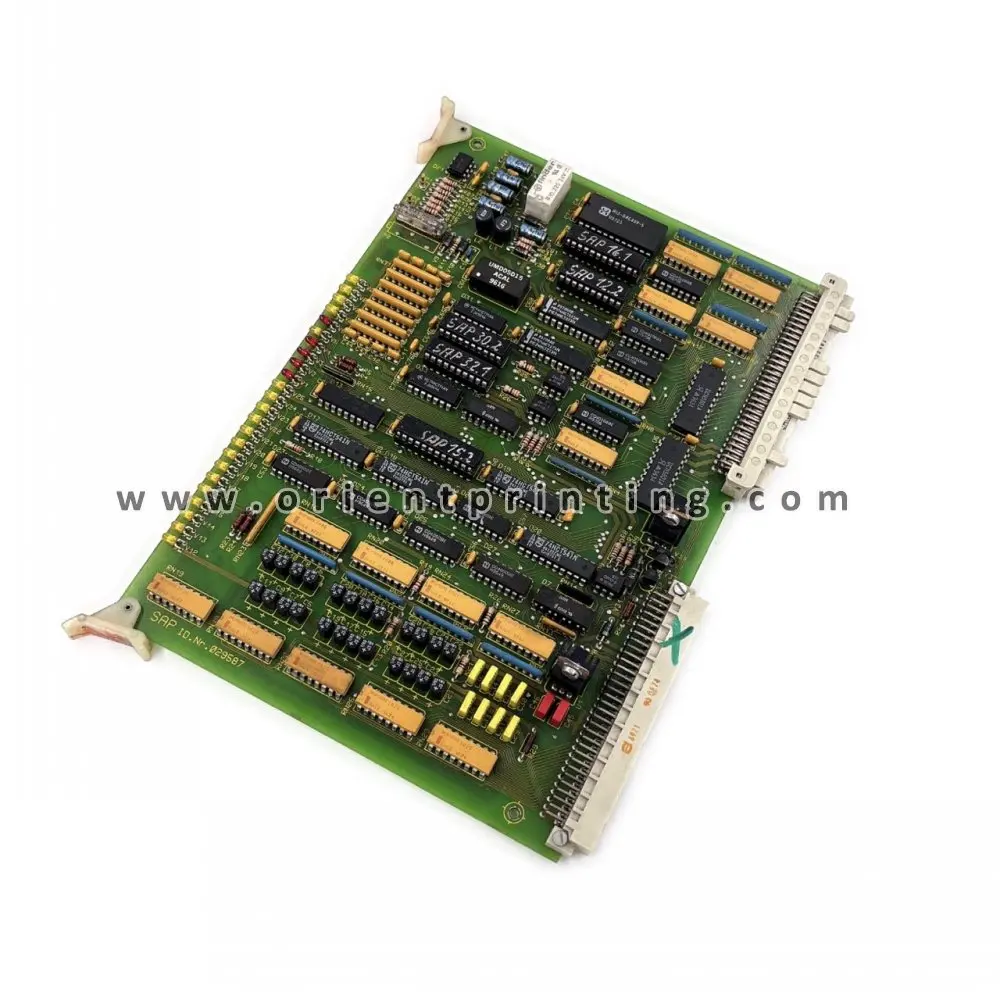 SAP 029587 Original Circuit Board For Polar Cutting Machine 92 Polar 105 SAP-029587
SAP 029587 Original Circuit Board For Polar Cutting Machine 92 Polar 105 SAP-029587