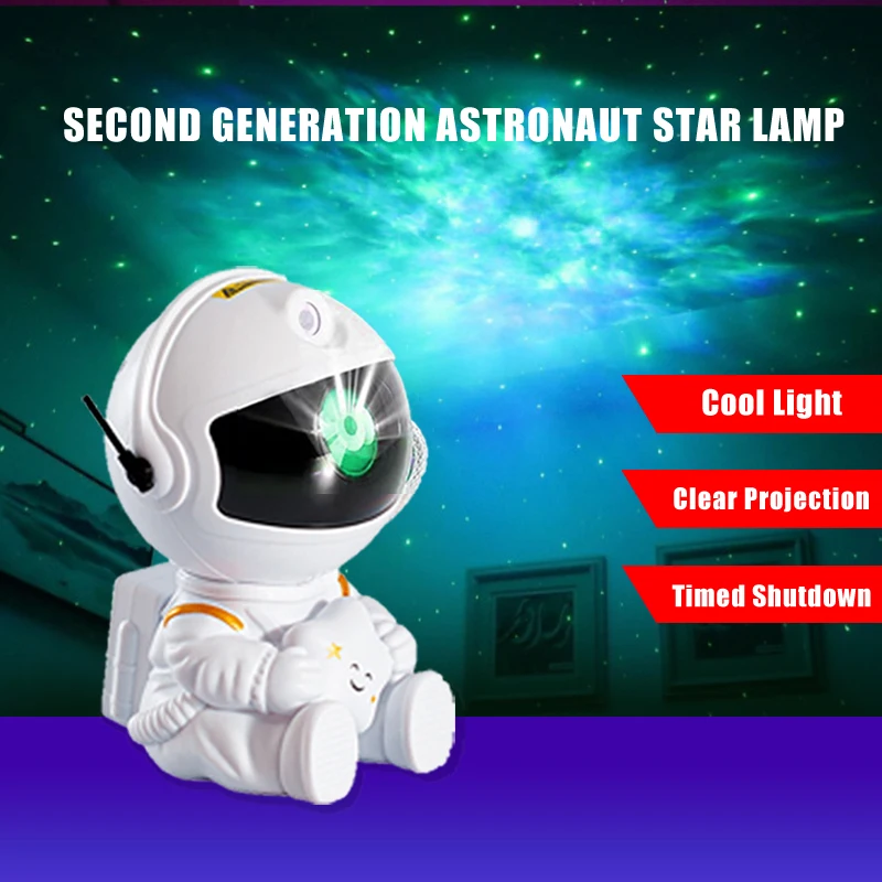 2022 Astronaut Star Projector Starry Sky Projector Galaxy Lamp Night Light For Decoration Bedroom Home Decorative Children Gifts
2022 Astronaut Star Projector Starry Sky Projector Galaxy Lamp Night Light For Decoration Bedroom Home Decorative Children Gifts