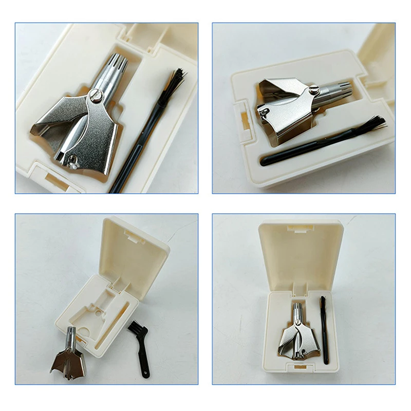 Stainless Steel Manual Nose Hair Trimmer Scissors Professional Nose Hair Clipper with Box
Stainless Steel Manual Nose Hair Trimmer Scissors Professional Nose Hair Clipper with Box