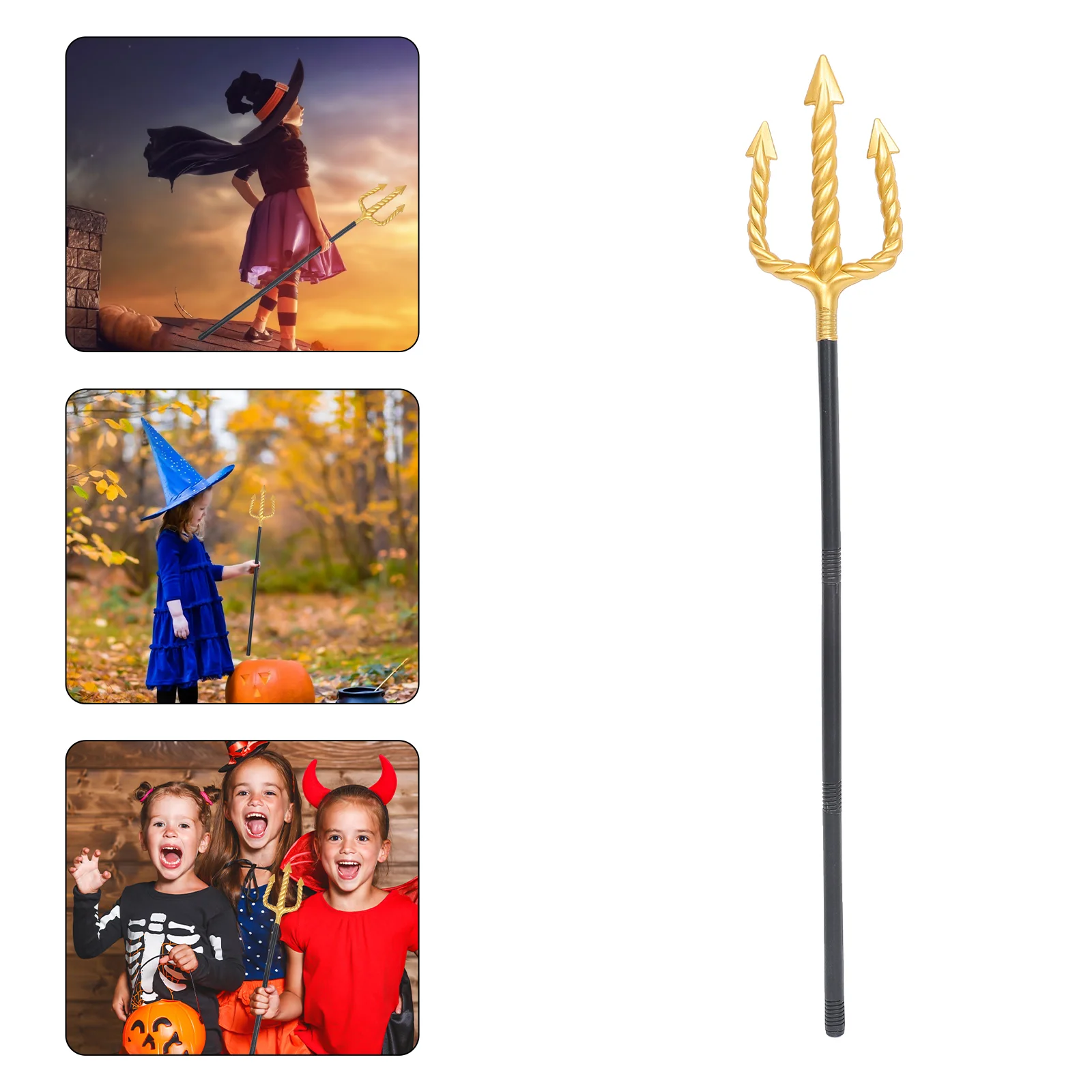 Halloween Decoration Plastic Imitation Trident Cosplay Trident Plaything Miniatures Stage Mermaid Toy Equipment Crafts Ornaments
Halloween Decoration Plastic Imitation Trident Cosplay Trident Plaything Miniatures Stage Mermaid Toy Equipment Crafts Ornaments