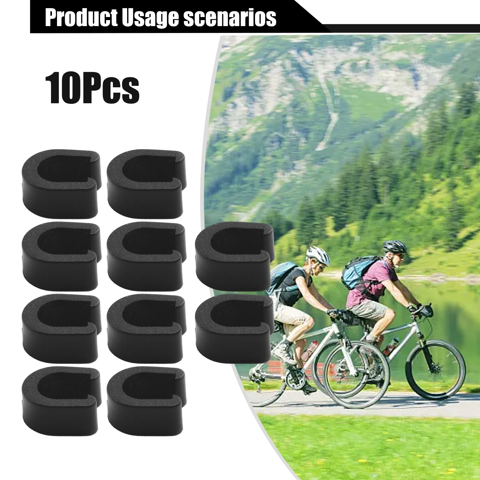 10 X Bicycle C-Clips Buckle Brake Gear Cable Housing Hose Tube Bicycle Buckle Housing Guide Brake Deduction Bicycle Accessories
10 X Bicycle C-Clips Buckle Brake Gear Cable Housing Hose Tube Bicycle Buckle Housing Guide Brake Deduction Bicycle Accessories