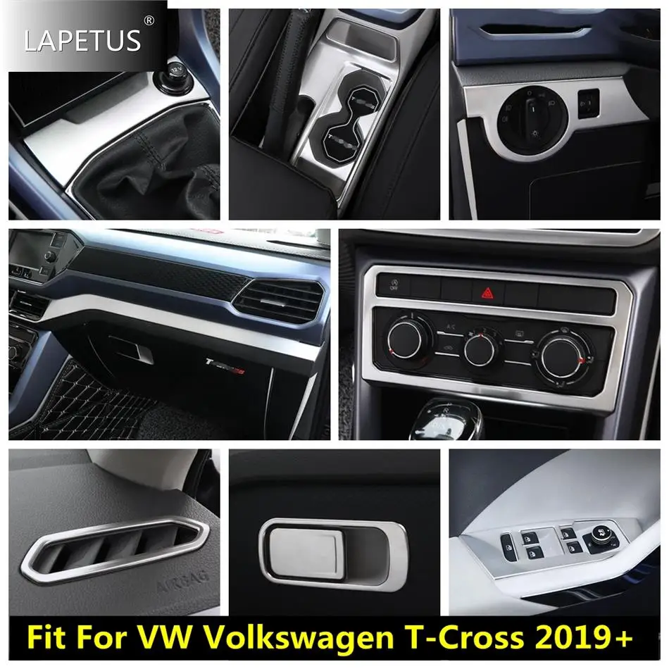 Center Control Gear Shift / Glove Storage Box Cover Trim For VW Volkswagen T-Cross T Cross 2019 - 2023 Car Silver Accessories
Center Control Gear Shift / Glove Storage Box Cover Trim For VW Volkswagen T-Cross T Cross 2019 - 2023 Car Silver Accessories