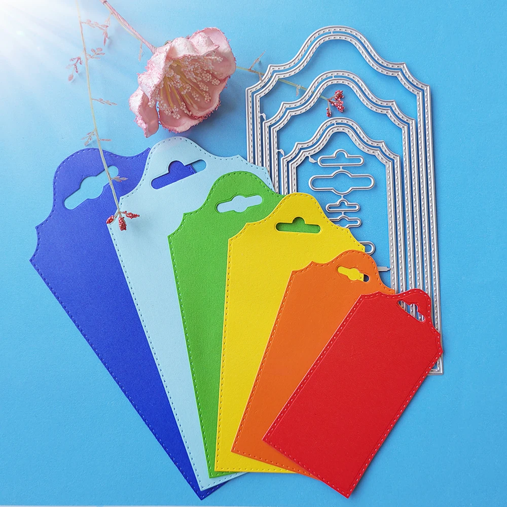 6 in 1 decorative tag die-cutting dies scrapbook decoration embossed photo album decoration card making DIY crafts
6 in 1 decorative tag die-cutting dies scrapbook decoration embossed photo album decoration card making DIY crafts